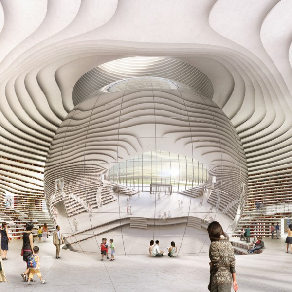 Library in China by MVRDV