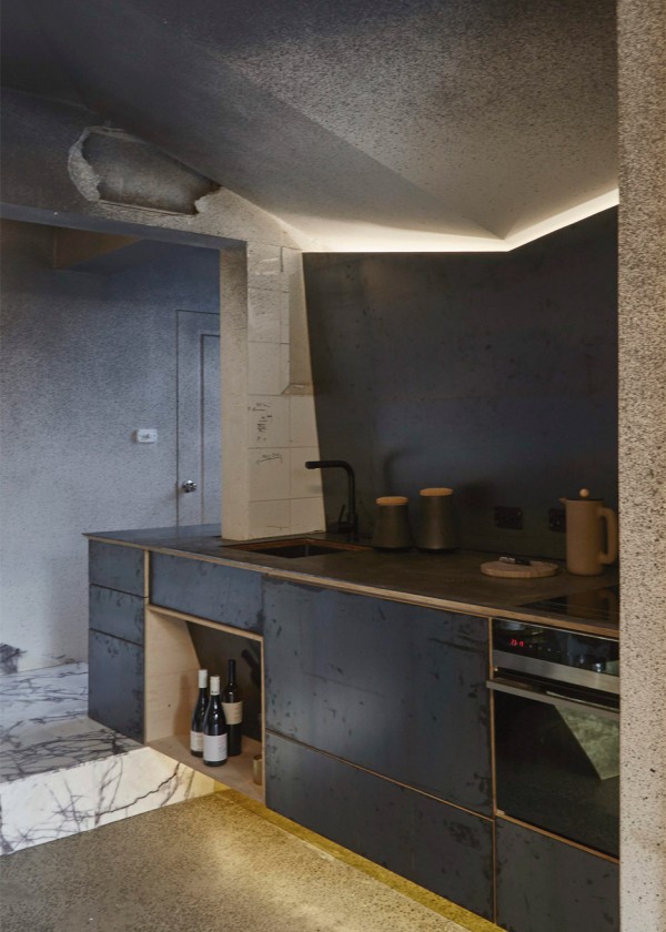 Microlux apartment interior design by Edwards Moore in Melbourne, Australia