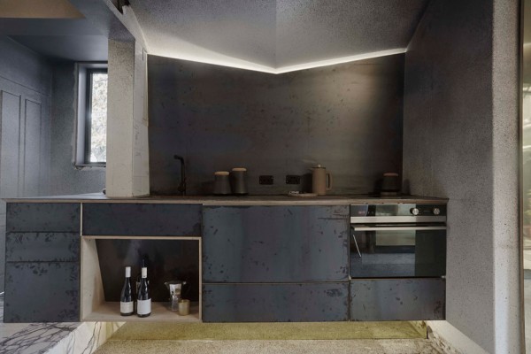 Microlux apartment interior design by Edwards Moore in Melbourne, Australia