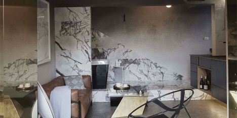 Microlux apartment interior design by Edwards Moore in Melbourne, Australia