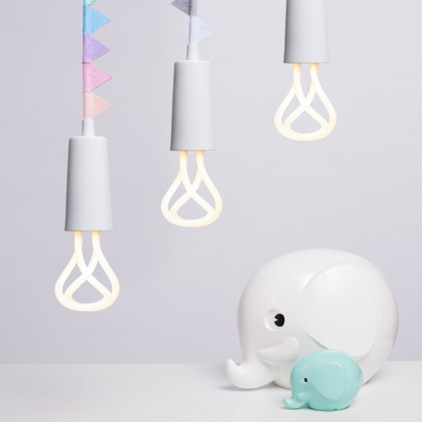 modern Family collection by Plumen adds bunting to it's classic pendant lights