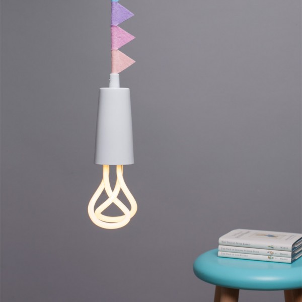 modern Family collection by Plumen adds bunting to it's classic pendant lights