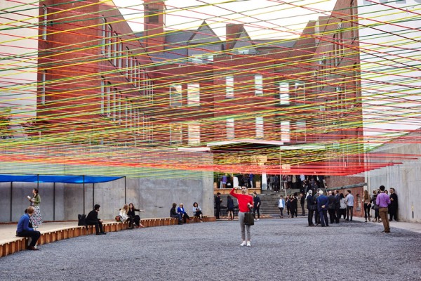 Weaving the Courtyard by Escobedo Soliz