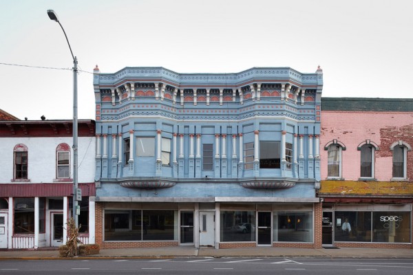 Urban development scheme for Mount Sterling, Illinois by Kiku Obata Architects