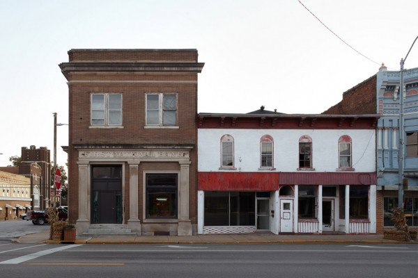 Urban development scheme for Mount Sterling, Illinois by Kiku Obata Architects