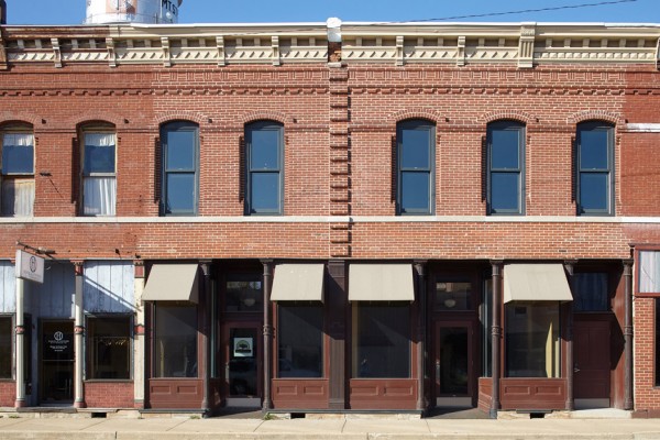 Urban development scheme for Mount Sterling, Illinois by Kiku Obata Architects