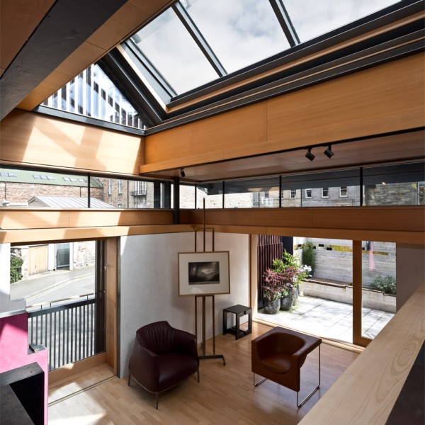 Murphy House by Richard Murphy Architects. Photograph by Keith Hunter