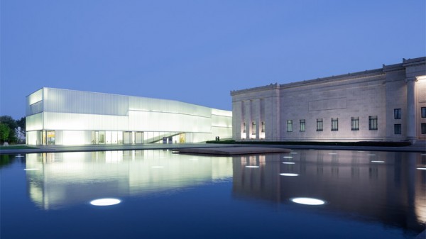 Iwan Baan photographs the Nelson Atkins Museum by Steven Holl to celebrate the new building's 10th anniversary