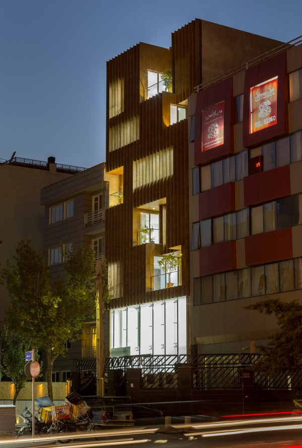 Office block on Tehran, Iran by LP2 architecture studio