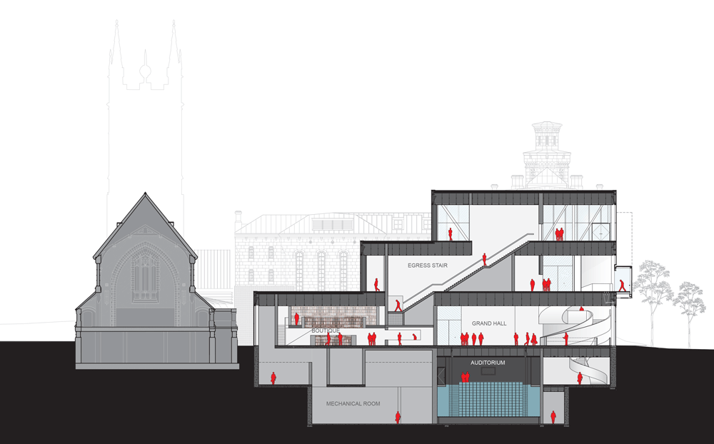 Pierre Lassonde Pavilion in Quebec City designed by OMA