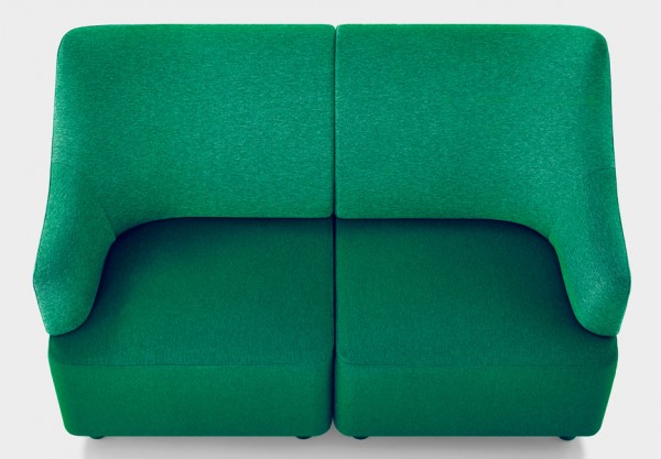 Plex modular lounge system designed by Industrial Facility for Herman Miller shown at NeoCon 2016