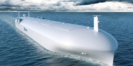 Rolls Royce unveil autonomous cargo ship concept