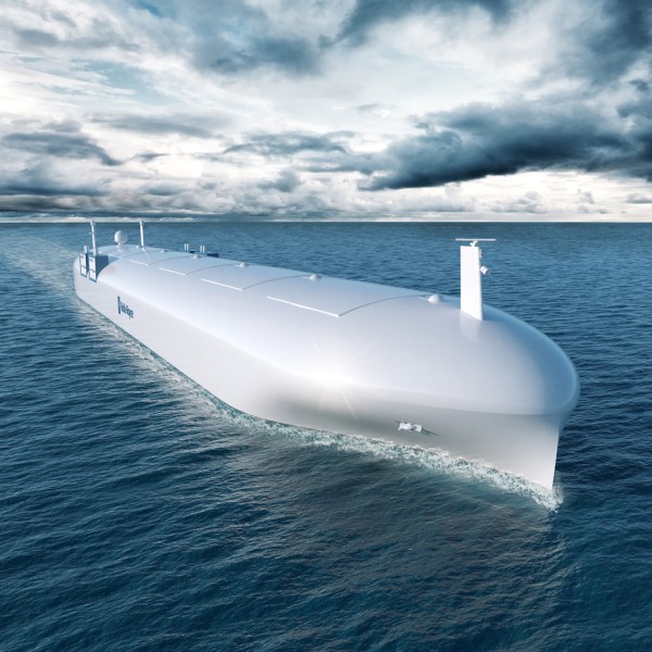 Rolls Royce unveil autonomous cargo ship concept