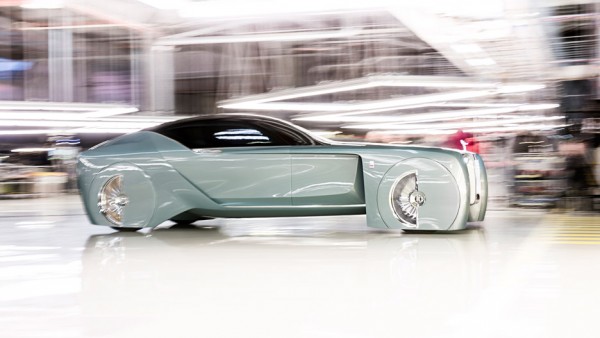 Rolls Royce concept car explores the future of luxury transport