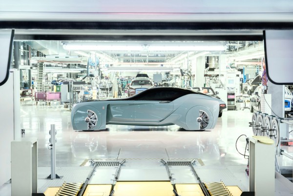 Rolls Royce concept car explores the future of luxury transport