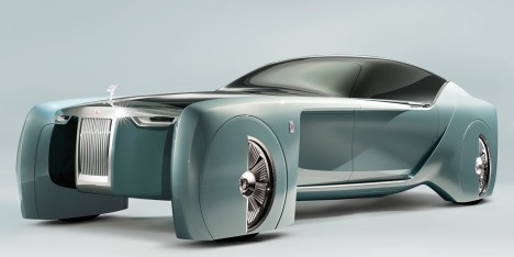 Rolls Royce concept car explores the future of luxury transport