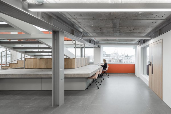 Sea Containers office architecture by Matheson Whiteley in Southbank, London, UK