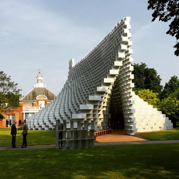 Bjarke Ingels’ Serpentine Gallery Pavilion revealed on Instagram