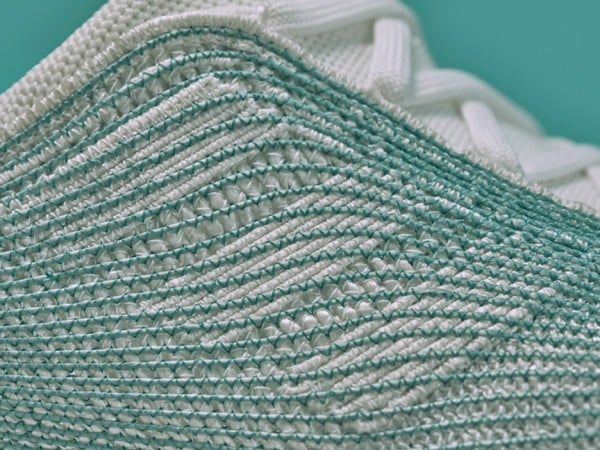 Adidas and Parley for the Ocean design ocean plastic trainers