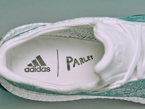Adidas and Parley for the Ocean design ocean plastic trainers