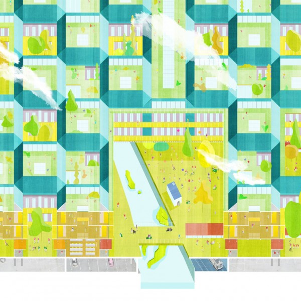 RCA graduate Ohyun Kwon's Short Term Housing for New Labour addresses the housing crisis in Seoul