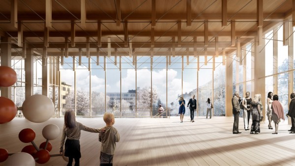 Cultural centre and hotel by White Arkitekter