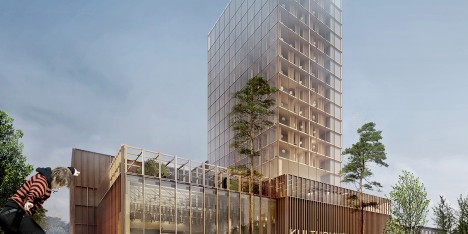 Cultural centre and hotel by White Arkitekter