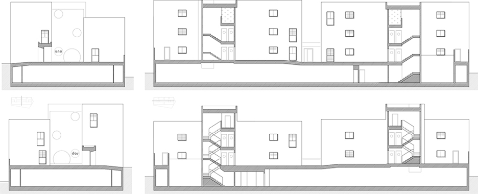 Social housing by Kauh Arquitectos in Conil de la Frontera in Spain