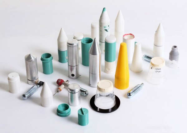 Spirograph Lab by Shawn Yang is a machine that alllows the 2D spirograph pattern to become 3D