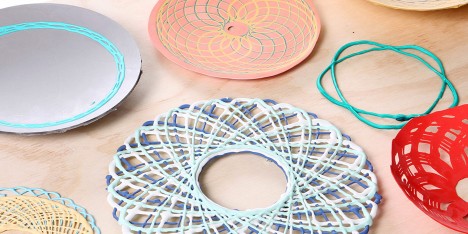 Spirograph Lab by Shawn Yang is a machine that alllows the 2D spirograph pattern to become 3D