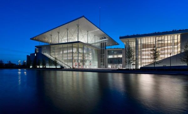 Stavros Niarchos Foundation Cultural Centre designed by Renzo Piano for Athens