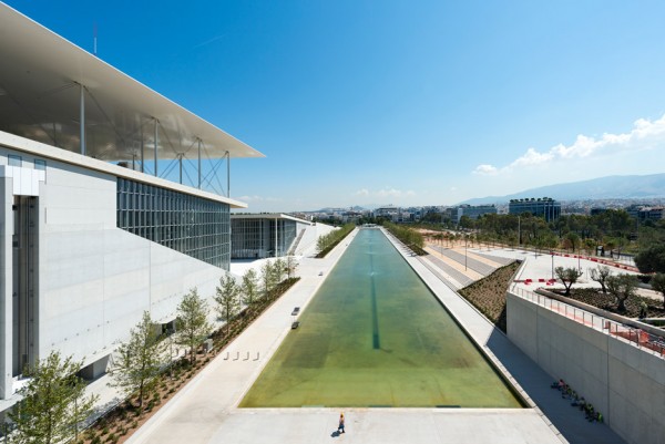Stavros Niarchos Foundation Cultural Centre designed by Renzo Piano for Athens