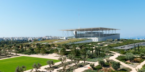 Stavros Niarchos Foundation Cultural Centre designed by Renzo Piano for Athens