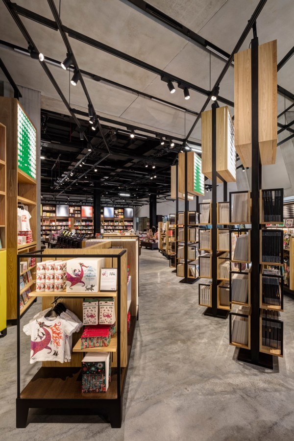 New shop inside the Tate Modern extension designed by UXUS