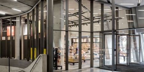 New shop inside the Tate Modern extension designed by UXUS