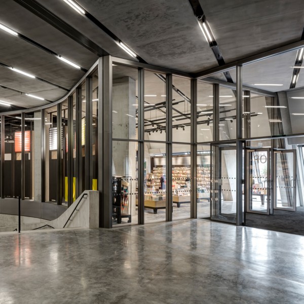New shop inside the Tate Modern extension designed by UXUS