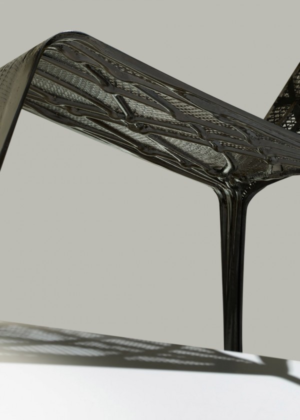 Technocast: carbon fibre furniture by Marleen Kaptein and NLR