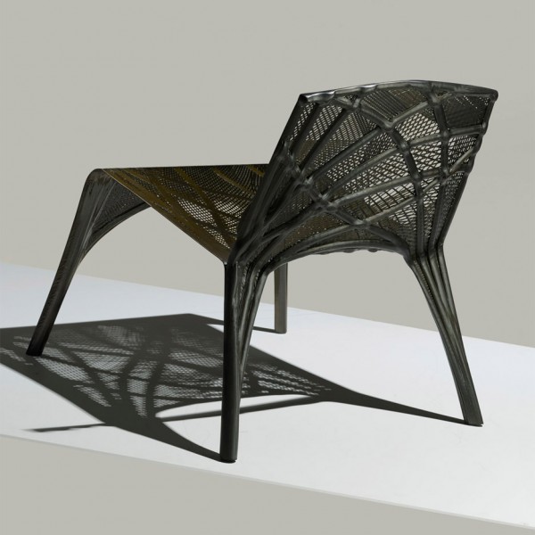 Technocast: carbon fibre furniture by Marleen Kaptein and NLR