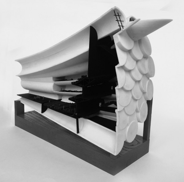 The 18th Mile of HS2 by RCA graduate Ciaran Scannell suggests extending the underground network to add cultural spaces