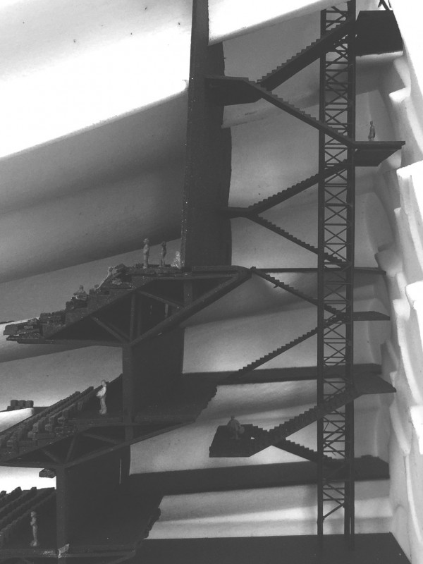 The 18th Mile of HS2 by RCA graduate Ciaran Scannell suggests extending the underground network to add cultural spaces