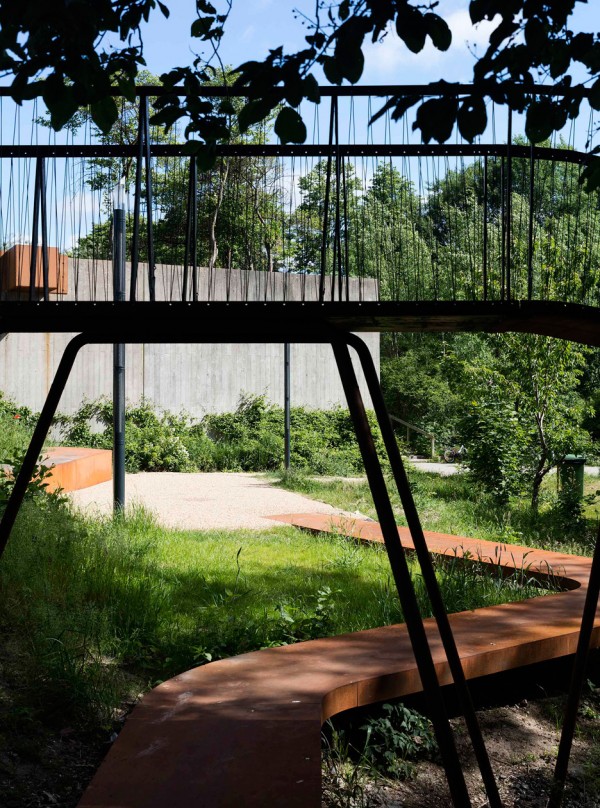 The Loop designed by Holscher Nordberg Architects connects areas of a Danish social housing development