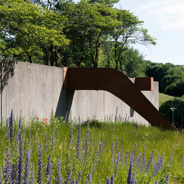 The Loop designed by Holscher Nordberg Architects connects areas of a Danish social housing development