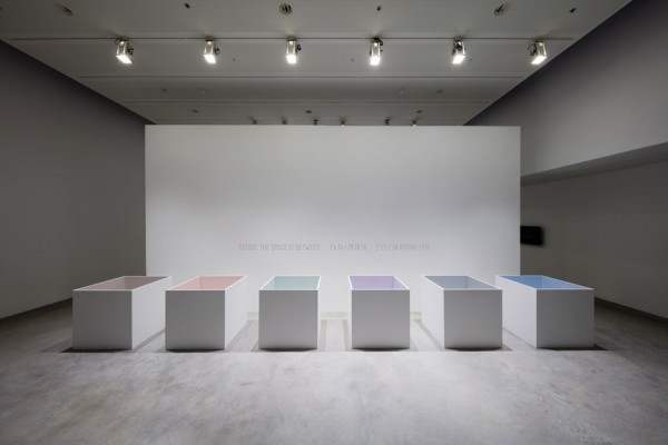 The Space Inbetween Nendo retrospective exhibition at the Museum Holon in Israel. Photograph by Takumi Ota