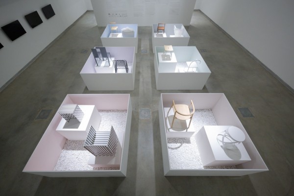 The Space Inbetween Nendo retrospective exhibition at the Museum Holon in Israel. Photograph by Takumi Ota