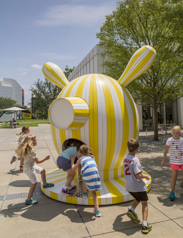 Tiovivo: whimsical sculptiures exhibition by Jaimé Hayon at the High Museum of Art in Atlanta