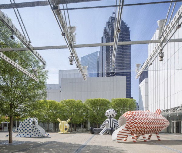 Tiovivo: whimsical sculptiures exhibition by Jaimé Hayon at the High Museum of Art in Atlanta