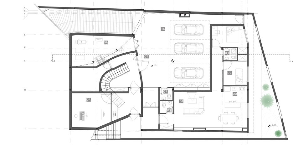 Villa for Younger Brother is a house in Tehran designed by Alireza Tahgaboni