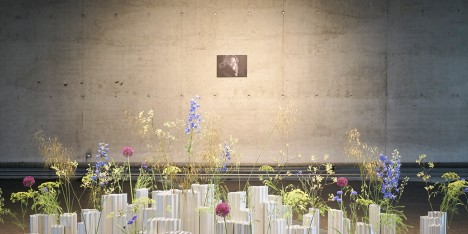 Zaha Hadid tribute by the Bouroullecs for Design Miami/Basel at the Vitra Campus