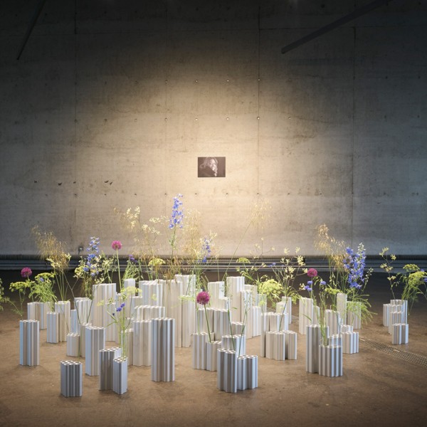 Zaha Hadid tribute by the Bouroullecs for Design Miami/Basel at the Vitra Campus