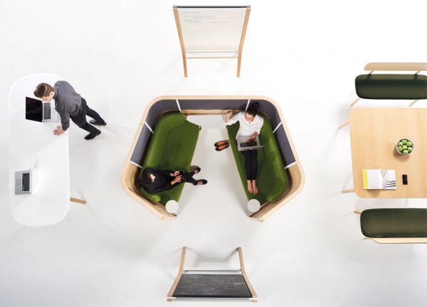 Zones Furniture by PersonLloyd, office furniture design for Teknion